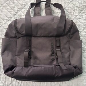 Neso Beach Tote in Charcoal Black